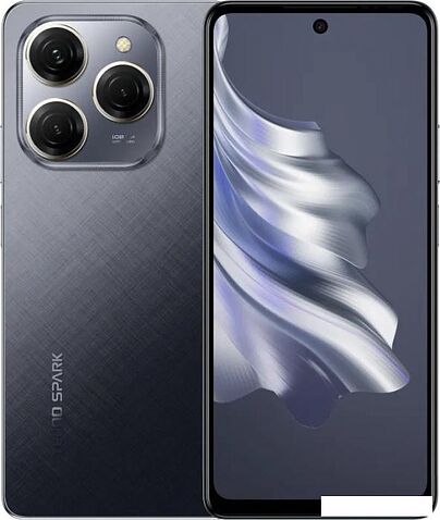 Смартфон Tecno Spark 20 Pro 12GB/256GB (черное сияние)