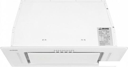 Кухонная вытяжка Grand Belfor Push 60 (белый)