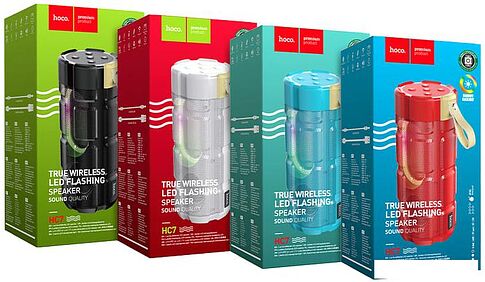 Беспроводная колонка Hoco HC7 Pleasant (серый)