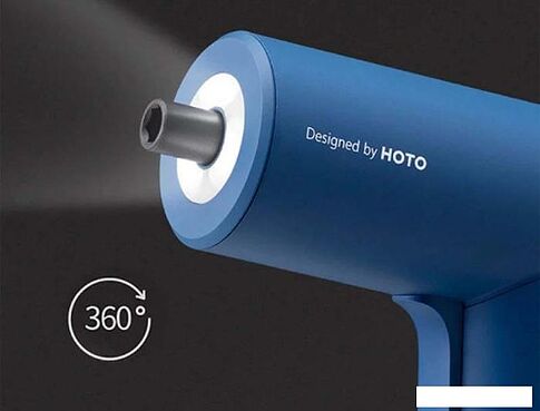 Электроотвертка HOTO Electric Screwdriver Gun QWLSD008 (синий)