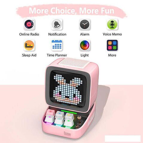 Беспроводная колонка Divoom Ditoo Pro (голубой)