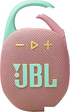 Беспроводная колонка JBL Clip 5 (розовый)