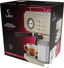 Рожковая помповая кофеварка LEX LXCM 3504-1