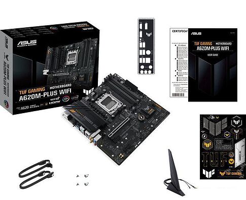 Материнская плата ASUS TUF Gaming A620M-Plus WiFi