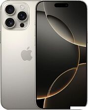 Смартфон Apple iPhone 16 Pro Max Dual SIM 256GB (природный титан) Смартфон Apple iPhone 16 Pro Max Dual SIM 256GB (природный титан)