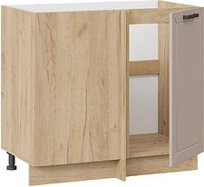 Шкаф напольный Трия Лорас 1Н9У (дуб крафт золотой/холст латте)