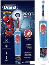 Электрическая зубная щетка Oral-B Vitality Pro 103 Kids Spiderman D103.413.2K