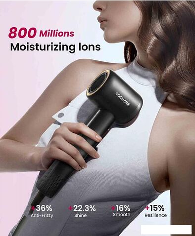 Фен Coshare SuperFlow1 High Speed Hair Dryer HD10 (gallon black)