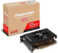 Видеокарта PowerColor Radeon RX 6500 XT ITX 4GB GDDR6 AXRX 6500 XT 4GBD6-DH Видеокарта PowerColor Radeon RX 6500 XT ITX 4GB GDDR6 AXRX 6500 XT 4GBD6-DH