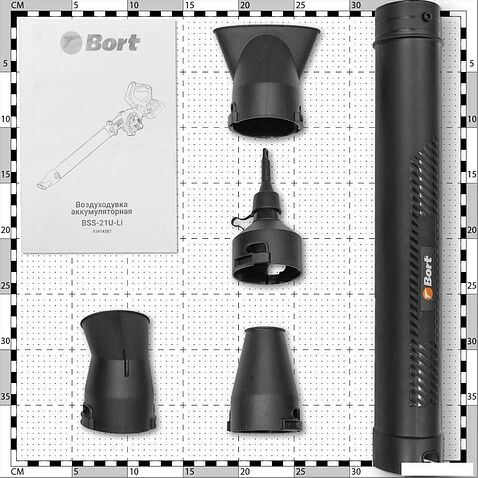 Ручная воздуходувка Bort BSS-21U-Li 93414387 (без АКБ)