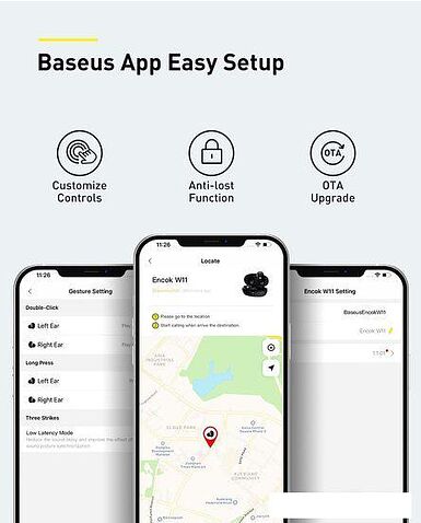 Наушники Baseus Encok W11