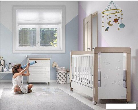 Тумба Micuna Magic & Mum СО-1850 (White/Water Wood)