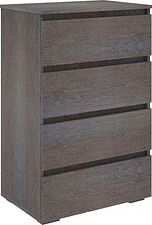 Комод Кортекс-мебель Бари 60 4ш (береза/береза/береза)