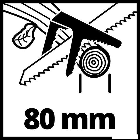 Секатор Einhell GE-GS 18/150 Li-Solo 3408290 (без АКБ)