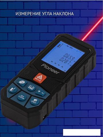Лазерный дальномер Pioneer Tools LDM-100A-01
