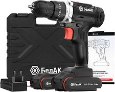 Ударная дрель-шуруповерт БелАК БАК.53313 (с 2-мя АКБ, кейс)