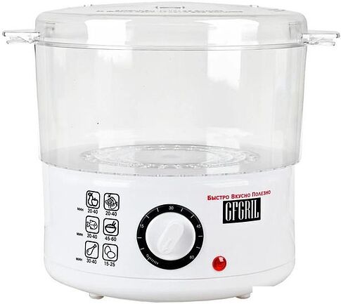 Пароварка GFgril GFS-2M (белый)