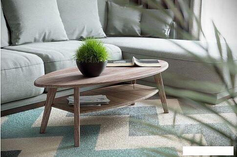 Журнальный столик Калифорния мебель Серфинг (грецкий орех/акация)