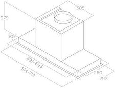 Кухонная вытяжка Elica Advance BL MAT/A/72 PRF0184107