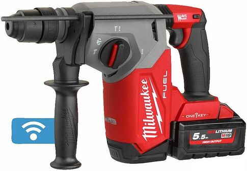 Перфоратор Milwaukee M18 FUEL M18ONEFHX-552X 4933478504 (с 2-мя АКБ, кейс)
