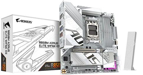 Материнская плата Gigabyte B850M Aorus Elite WiFi6E Ice (rev. 1.1)