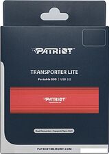 Внешний накопитель Patriot Transporter Lite 2TB PTPL2TBPEC Внешний накопитель Patriot Transporter Lite 2TB PTPL2TBPEC