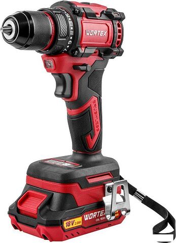 Дрель-шуруповерт Wortex BD 2025 DLi 1329837 (с 2-мя АКБ, кейс)