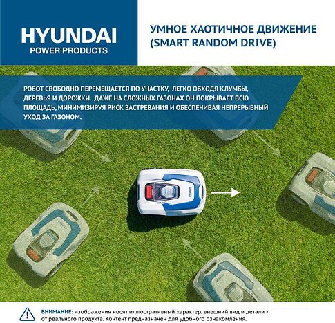 Газонокосилка-робот Hyundai L-Cortex-5