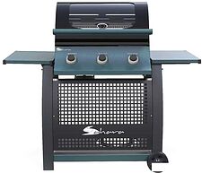 Газовый гриль для дачи Sahara S325 3B BBQ Smokey Teal (дымчатый) Газовый гриль для дачи Sahara S325 3B BBQ Smokey Teal (дымчатый)