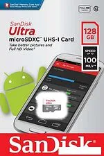 Карта памяти SanDisk microSDXC SDSQUNR-128G-GN6MN 128GB Карта памяти SanDisk microSDXC SDSQUNR-128G-GN6MN 128GB