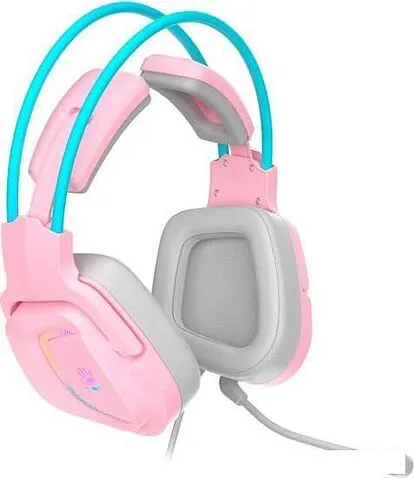 Наушники A4Tech Bloody G575 (розовый/голубой)