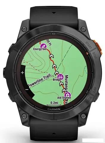 Умные часы Garmin Fenix 7X Pro Solar (сланцево-серый/черный)