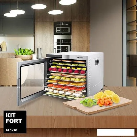 Сушилка для овощей и фруктов Kitfort KT-1910