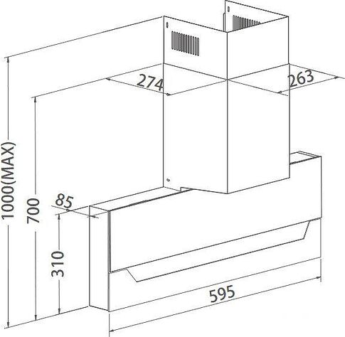 Кухонная вытяжка Haier HVX-W682CBX