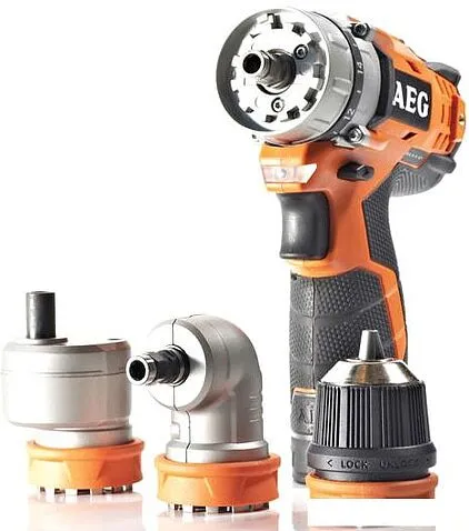 Дрель-шуруповерт AEG Powertools BBS 12 C2 LI-202C KIT1 4935446382 (с 2-мя АКБ, кейс)