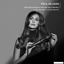 Фен-щетка Rowenta Karl Lagerfeld UB572LE0