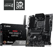 Материнская плата MSI Pro B550-S WiFi6E
