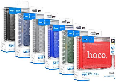 Беспроводная колонка Hoco BS51 (синий)