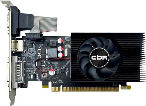 Видеокарта CBR GeForce GT 730 2GB DDR3 VGA-STXT730-2G-RTL Видеокарта CBR GeForce GT 730 2GB DDR3 VGA-STXT730-2G-RTL
