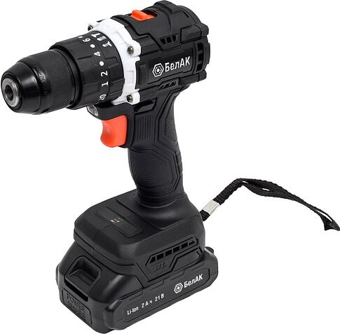 Ударная дрель-шуруповерт БелАК БАК.53315 (с 2-мя АКБ, кейс)