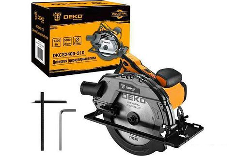 Дисковая (циркулярная) пила Deko DKCS2400-210