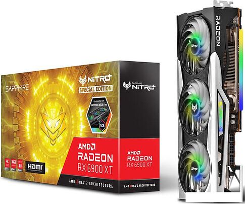 Видеокарта Sapphire Radeon RX 6900 XT SE 16GB GDDR6 11308-03-20G