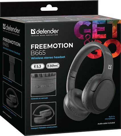Наушники Defender FreeMotion B665 (черный)