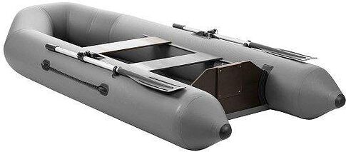 Моторно-гребная лодка Тонар Капитан 280Т (серый)