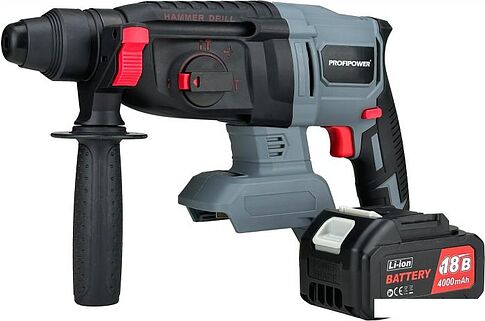 Перфоратор Profipower MKDHR-18V (с 1-им АКБ, кейс)