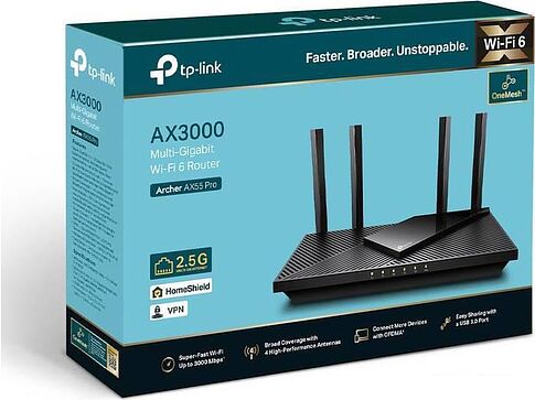 Wi-Fi роутер TP-Link Archer AX55 Pro