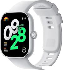 Умные часы Xiaomi Redmi Watch 4 (серебристый, международная версия) Умные часы Xiaomi Redmi Watch 4 (серебристый, международная версия)