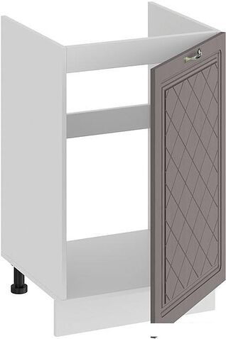 Шкаф напольный Трия Бьянка 1Н5М (дуб серый)