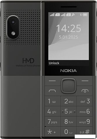 Телефон Nokia 150 Music TA-1716 (серый)