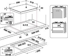 Варочная панель Whirlpool AKT 625/NB1